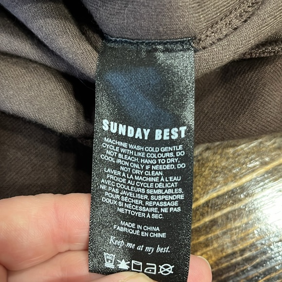 ❤️SOLD❤️Sunday Best Kiera Mocha Brown Velour Hoodie - Picture 9 of 12